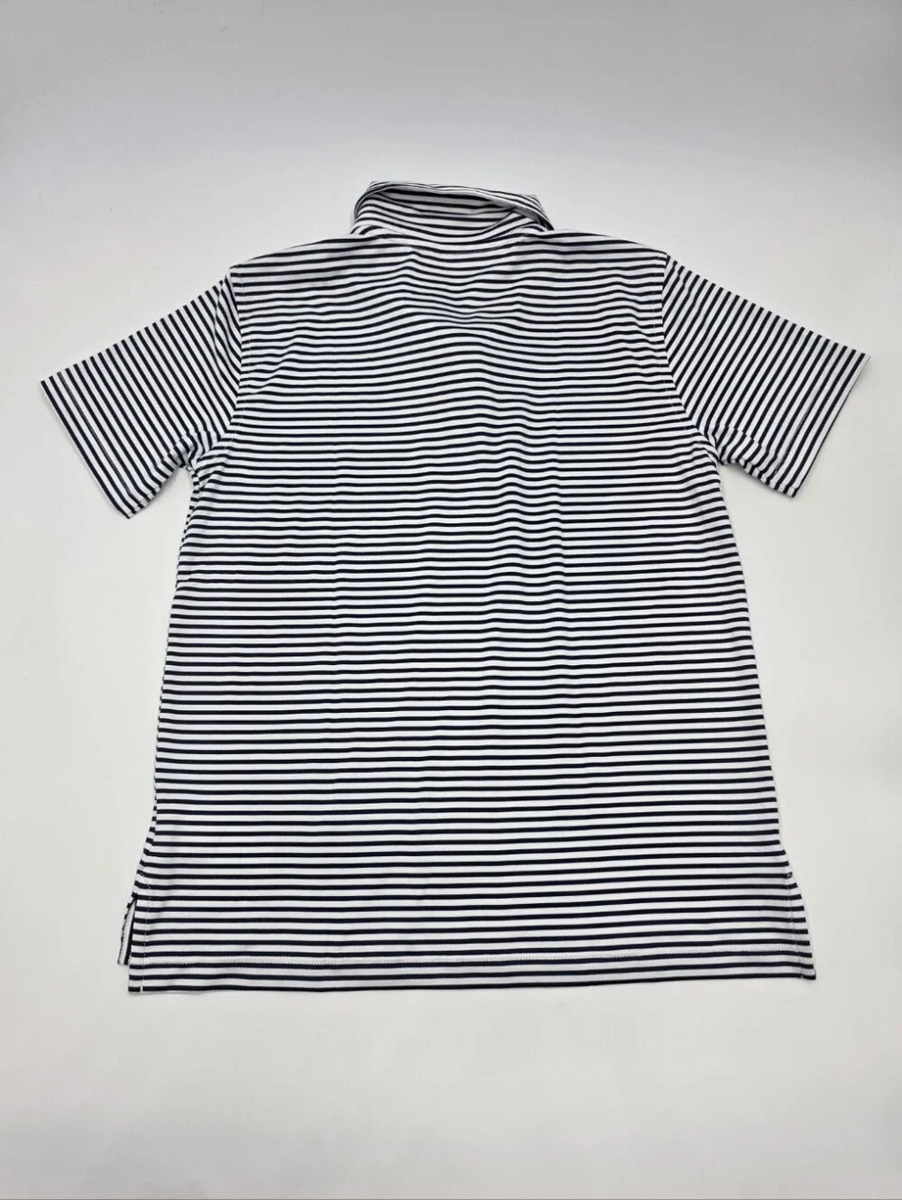 NEW Crewcuts boys' striped performance polo size M